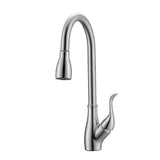Barclay - Casoria Pull-down Kitchen Faucet w/Hose,Brushed Nickel - Brushed Nickel