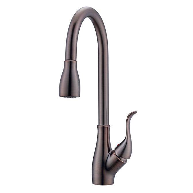 Barclay - Casoria Pull-down Kitchen Faucet w/Hose,Oil Rubbed Bronz - Oil Rubbed Bronze