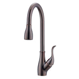 Barclay - Casoria Pull-down Kitchen Faucet w/Hose,Oil Rubbed Bronz - Oil Rubbed Bronze