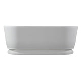 Barclay - Larrissa 63'' Freestanding BARstone Tub, Glossy White - Glossy White
