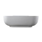 Barclay - Neal 67'' Oval Freestanding BARstone Tub, Glossy White - Glossy White