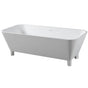 Barclay - Scofield 67'' BARstone Freestanding Tub, White Gloss - White Gloss