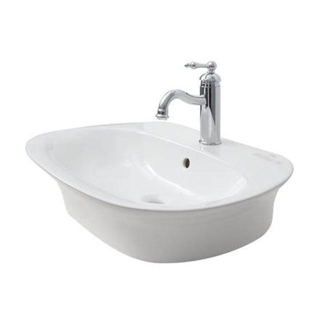 Barclay - Sensation 25-5/8'' x 18'' Wall Hung Basin, 1-Hole, in White - White