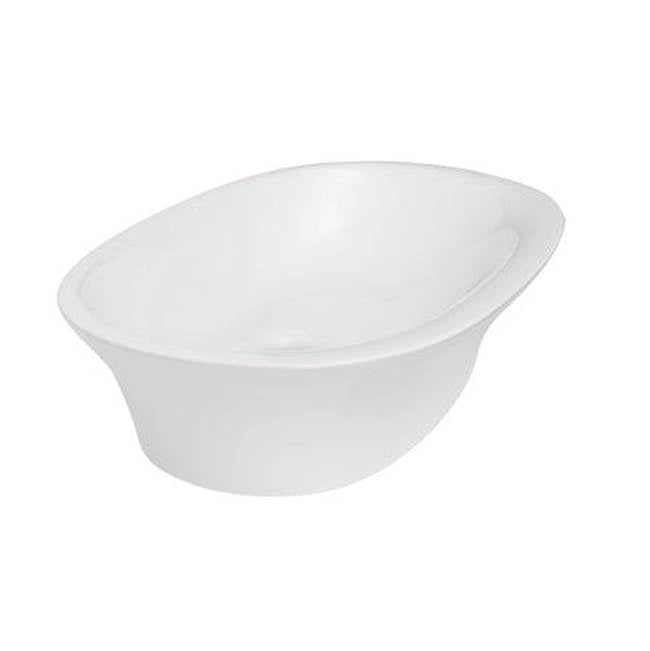 Barclay - Sensation 23-5/8'' x 15'' Vessel White - White