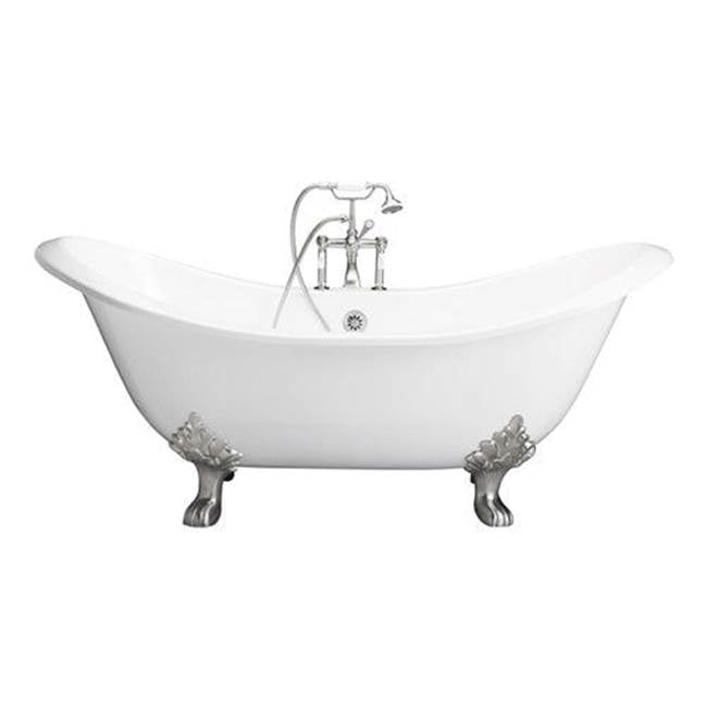 Barclay - Tub Kit 71'' CI Dbl Slipper Filler, Supplies, Drain-Chrome - Polished Chrome