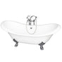 Barclay - Tub Kit 71'' CI Dbl Slipper Filler, Supplies, Drain-Chrome - Polished Chrome