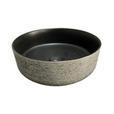 Barclay - Musgrave 14'' Circular Basin, Black with Gold - Black with Gold