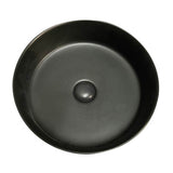 Musgrave 14'' Circular Basin, Black with Gold