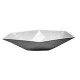 Angelina 25'' Wide Hexagon Basin, White