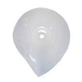 Miranda 22'' Leaf shaped Basin, White