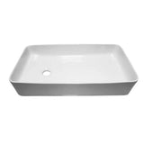 Barclay - Bernadine 24'' Rectangular Basin, White - White