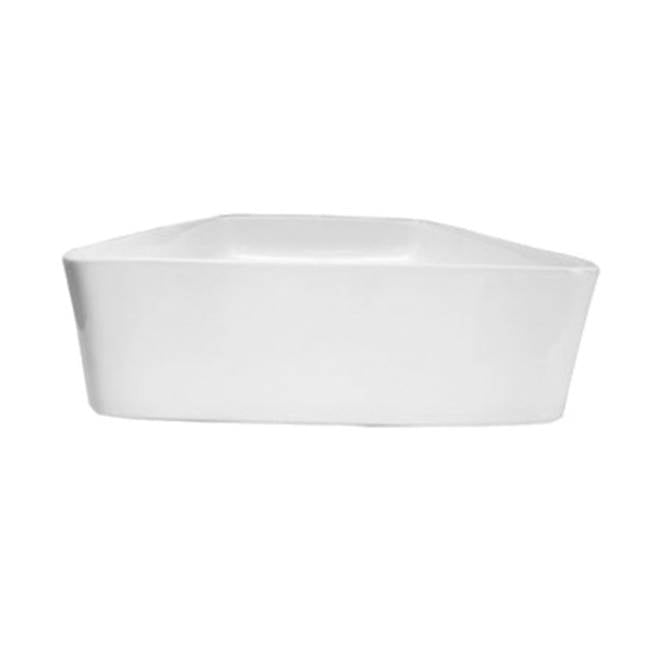 Bernadine 24'' Rectangular Basin, White