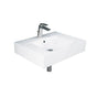 Barclay - Des 610 Wall-Hung Basin 1-hole, White - White
