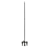 Barclay - Elephant Spout, 6'' Mts, Cross  Hdle, 62'' Riser, Matte Black - Matte Black