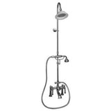 Barclay - Elephant Spout,Riser,ShwrHead Hand Shwr,Metl Lvr Hdls,Mat BL - Matte Black