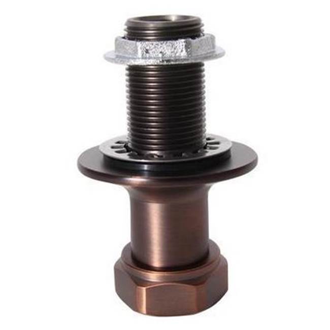 Barclay - Straight Couplers for CI Tubs, Oil Rubbed Bronze - Oil Rubbed Bronze