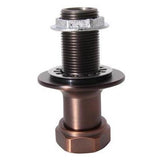 Barclay - Straight Couplers for CI Tubs, Oil Rubbed Bronze - Oil Rubbed Bronze
