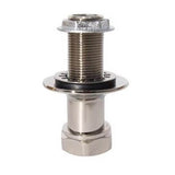 Barclay - Straight Couplers for CI Tubs, Polished Nickel - Polished Nickel