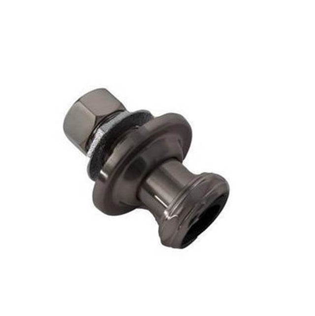 Barclay - Straight Couplers Set of 2, Brushed Nickel - Brushed Nickel