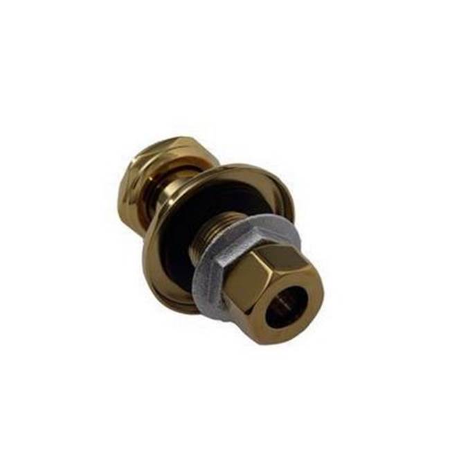 Barclay - Straight Couplers Set of 2, Polished Brass - Polished Brass