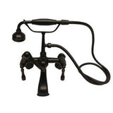 Barclay - Elephant Spout,HndShwr,60''Hose Swvl Mts,Mtl Lvr Hdls,Matt BL - Matte Black