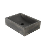 Eldon Rect Cement Above Counter Basin,Dusk Gray