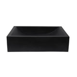 Barclay - Eldon Rect Above Counter Basin Black Terrazzo - Tarrazzo Black