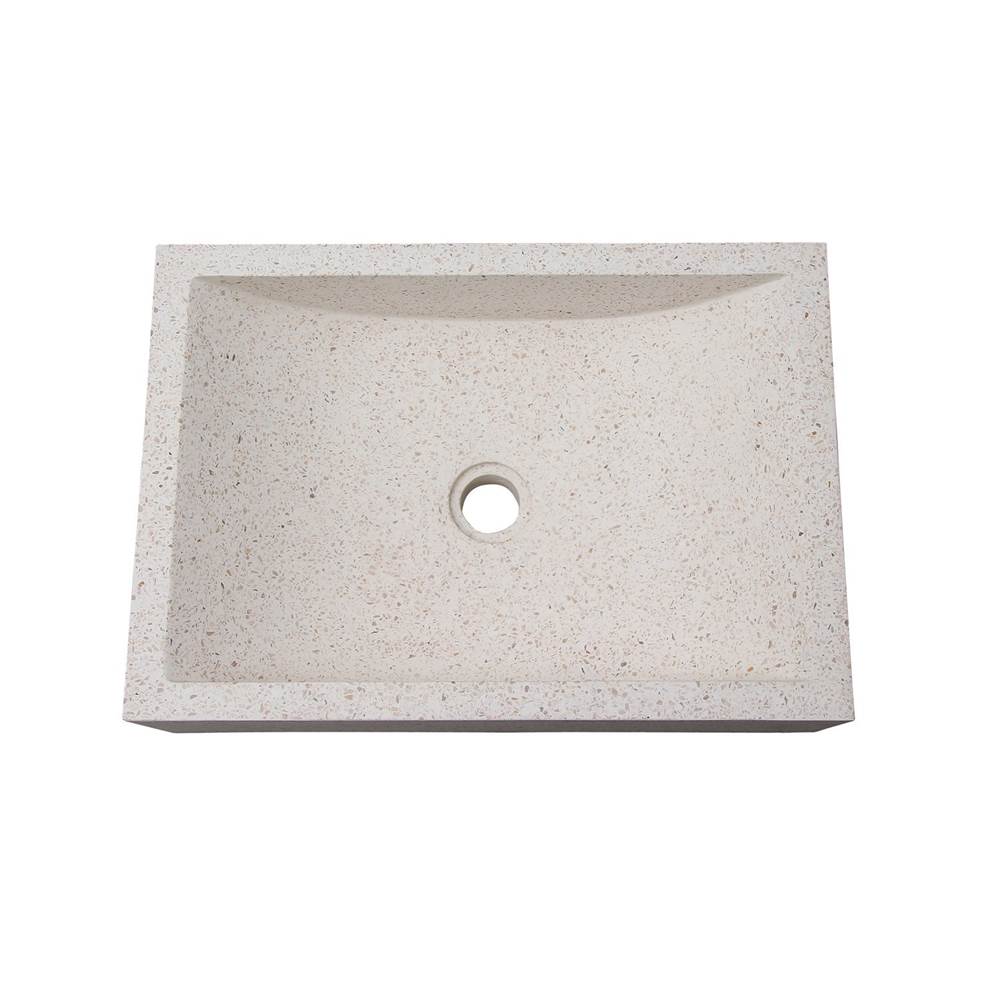 Eldon Rect Cement Above Counter Basin,Dusk Gray