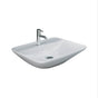 Barclay - Variant 21-5/8''x16-1/2'' Rect. CounterTop Basin,1-Tap Hole,WH - White