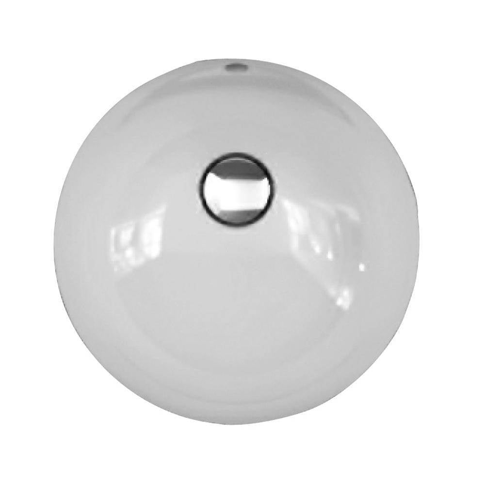 Barclay - Variant 14'' Round Undercounter Basin in White - White