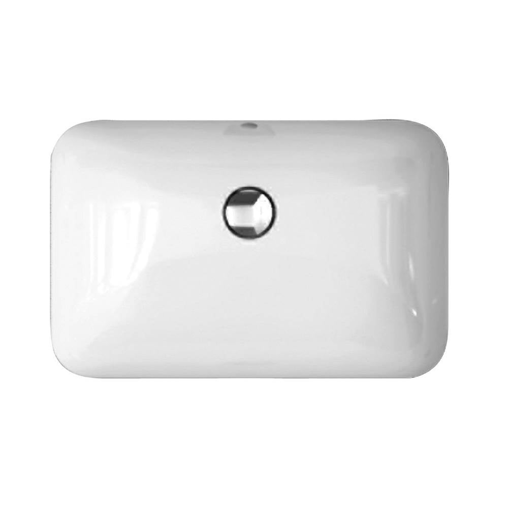 Barclay - Variant 21-5/8'' x 14'' Rect Undercounter Basin in White - White