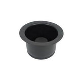 Barclay - 3-1/2'' Extra Deep Garbage Disposer Flange & Stopper,BL - Black
