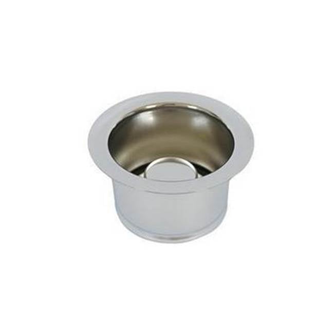 Barclay - 3-1/2'' Extra Deep Garbage Disposer Flange & Stopper,CP - Polished Chrome
