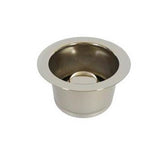 Barclay - 3-1/2'' Extra Deep Garbage Disposer Flange & Stopper,PN - Polished Nickel