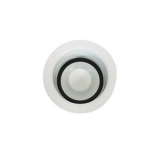 Barclay - 3-1/2'' Extra Deep Garbage Disposer Flange & Stopper,WH - White