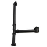 Barclay - Tub Waste & Overflow, 1 1/2'', Matte Black - Matte Black