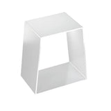 BARstone Shower Stool, White Gloss