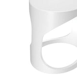 BARstone Shower Stool, White Gloss
