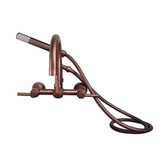 WM Gooseneck Tub Fct w/ HS Lever Hndls, Brushed Nickel