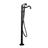 Barclay - Lamar Freestanding Filler Matte Black - Matte Black