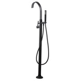 Barclay - Tessa Freestanding Tub Filler Matte Black - Matte Black