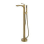 Barclay - Kayla Freestandng Tub Filler  w/HS, Brushed Gold - Brushed Gold