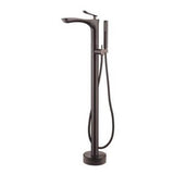 Barclay - Kayla Freestandng Tub Filler  w/HS, Oil Rubbed Bronze - Oil Rubbed Bronze