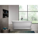 Bethany 59'' Freestanding AC Tub,W/internal drain-OF,BN