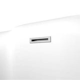 Olmos 59''AC Tub W/Tap Deck, W/Internal drain-OF,BN