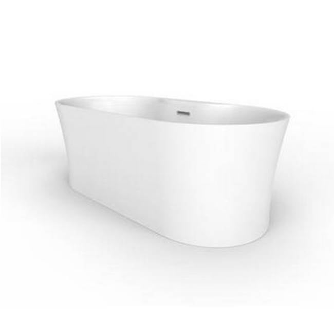 Onita 67''AC Freestanding,7'' Centers,W/internal drain-OF,BN