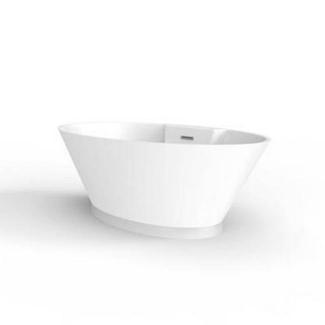 Portia 67''AC Freestanding,7'' Centers,W/internal drain-OF,BN