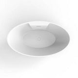 Portia 67''AC Freestanding,7'' Centers,W/internal drain-OF,WH