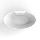 Portia 67''AC Tub W/Tap Deck W/internal drain-OF,BN