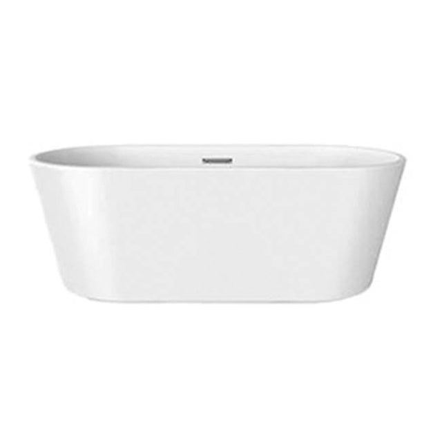 Barclay - Patrick 67'' Freestanding AC WHTub,W/Internal Drain & OF BG - Brushed Gold